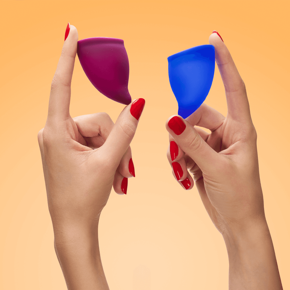 Fun Cup B, 2 броя Менструални чашки — алтернативна снимка
