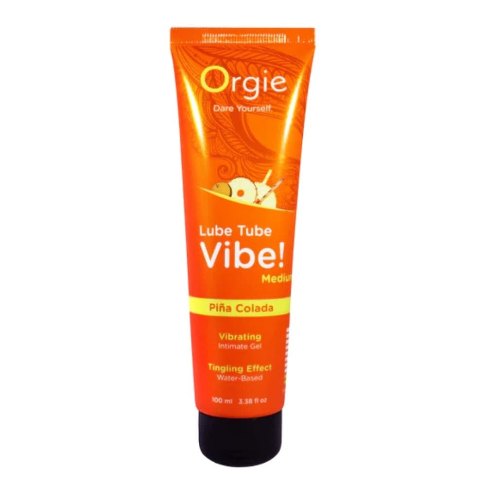 Lube Tube Vibe Pina Colada Лубрикант с възбуждащ ефект — алтернативна снимка