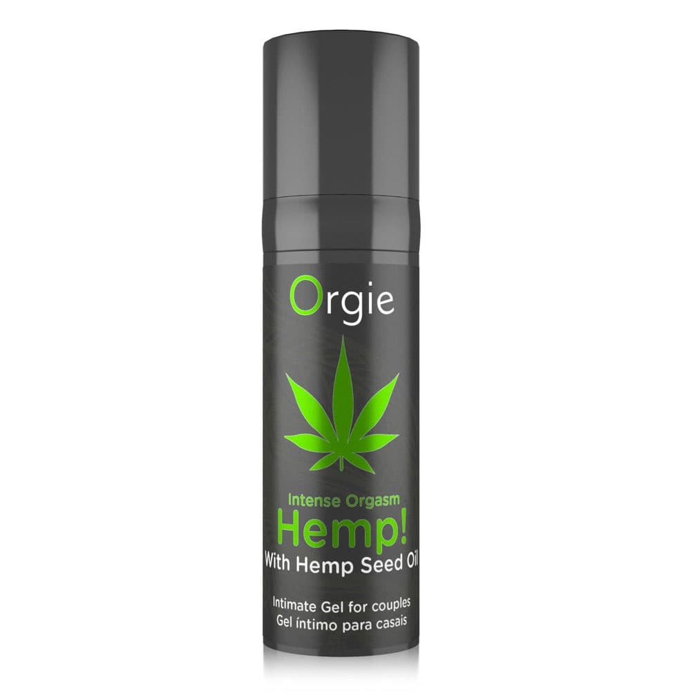 Стимулиращ гел с конопено масло за двойки Orgie Hemp Intense Orgasm, 15 мл