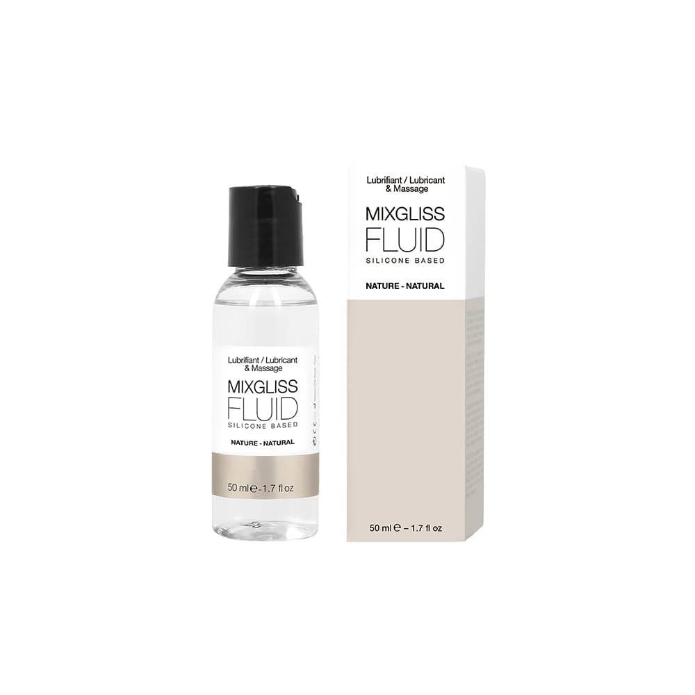 Лубрикант на силиконова основа Mixgliss Fluid Natural, 50 мл — алтернативна снимка