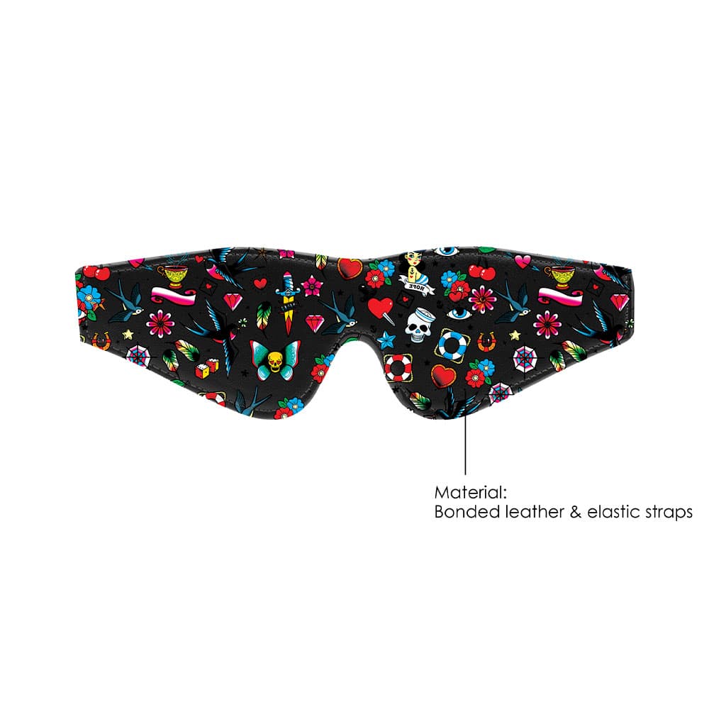 OUCH! Printed Eye Mask Цветна маска за очи — алтернативна снимка