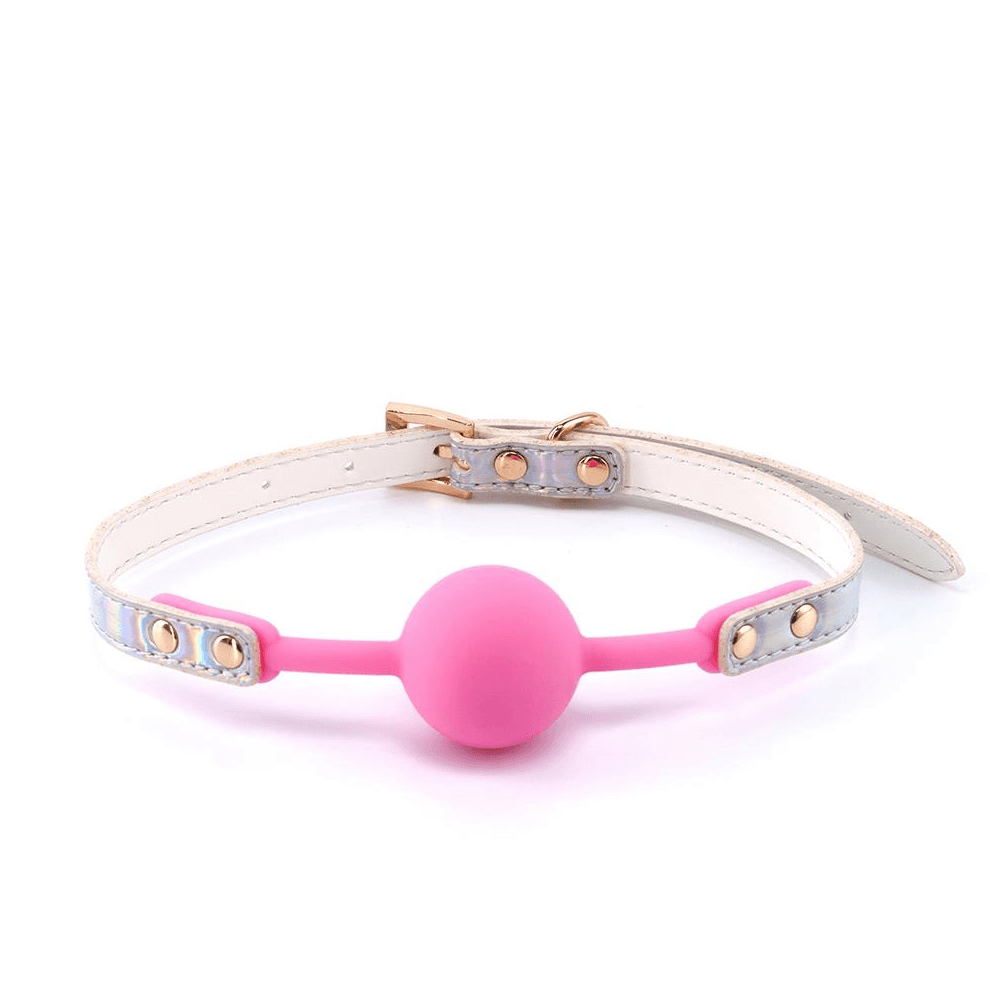 NSNovelties Cosmo Bondage Силиконов наустник топка — алтернативна снимка