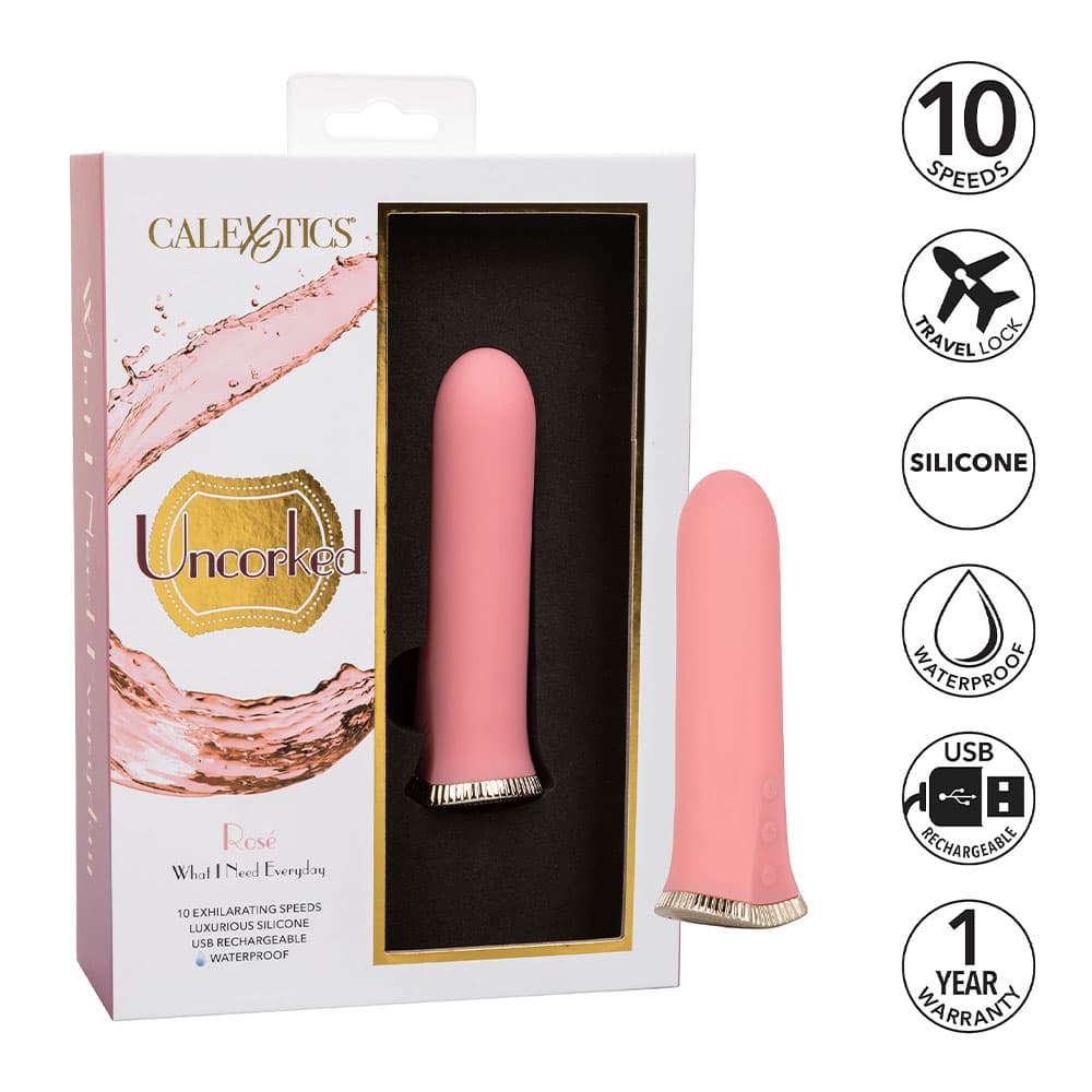 Мини вибратор Uncorked Rose — алтернативна снимка
