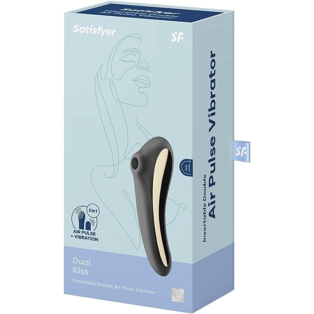 Dual Kiss Air Pulse Стимулатор и вибратор