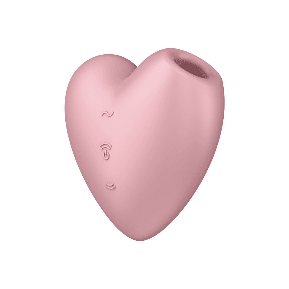 Cutie Heart Въздушен стимулатор с вибрация