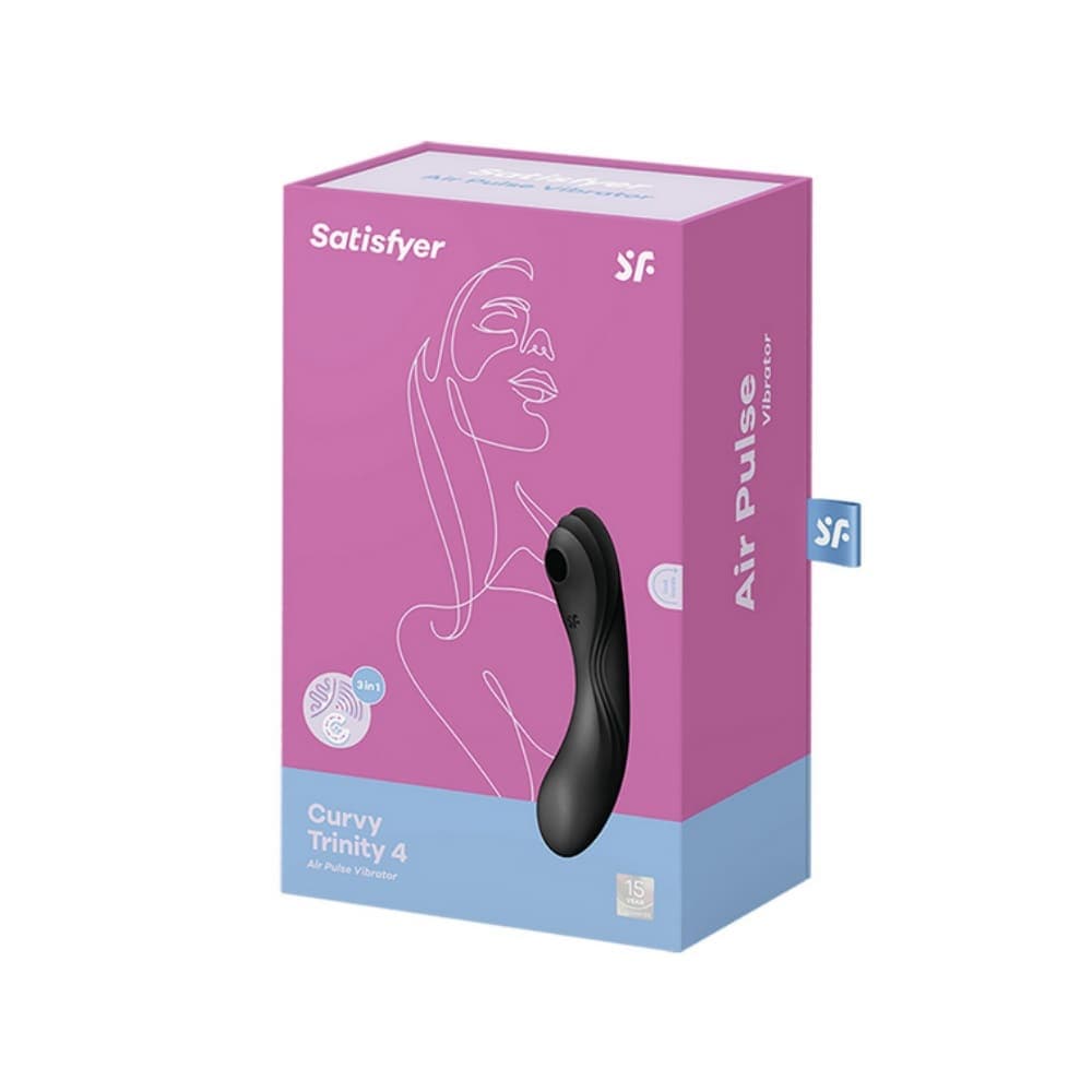 Curvy Trinity 4 Air Pulse Вибратор с въздушна стимулация