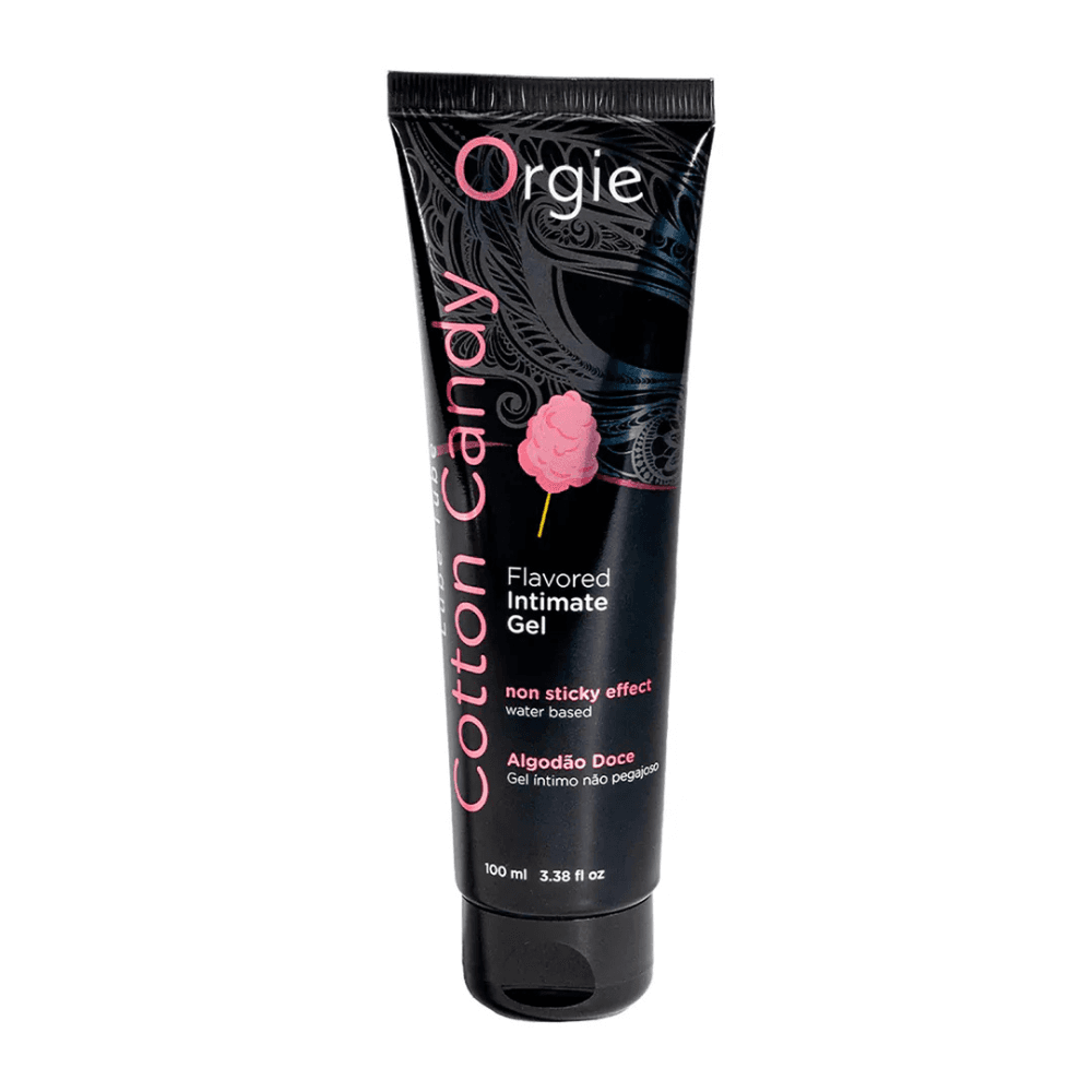 Lube Tube Strawberry Лубрикант с аромат на захарен памук